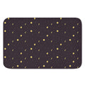Moon Phase And Stars Pattern Print Indoor Door Mat