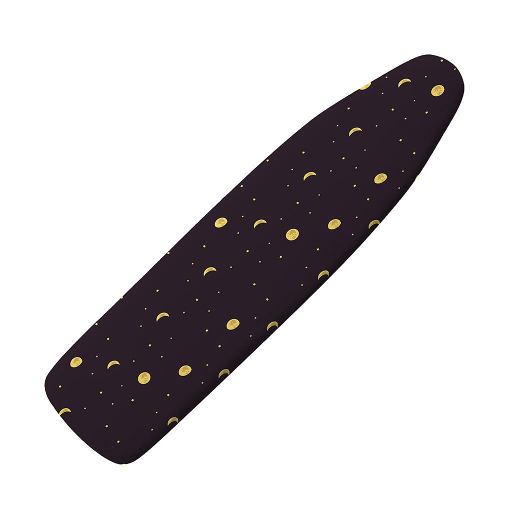 Moon Phase And Stars Pattern Print Ironing Board Cover