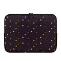 Moon Phase And Stars Pattern Print Laptop Sleeve