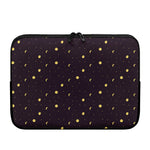 Moon Phase And Stars Pattern Print Laptop Sleeve