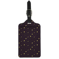 Moon Phase And Stars Pattern Print Luggage Tag