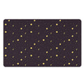 Moon Phase And Stars Pattern Print Polyester Doormat