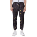 Moon Phase And Stars Pattern Print Joggers