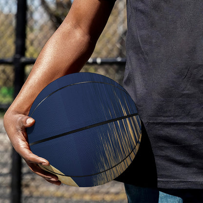 Moonlight On The Sea Print Basketball