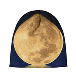 Moonlight On The Sea Print Beanie