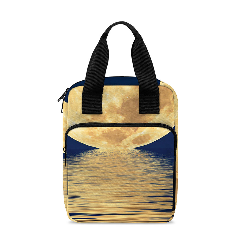 Moonlight On The Sea Print Bible Tote Bag