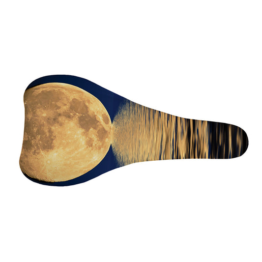 Moonlight On The Sea Print Bicycle Seat Cover
