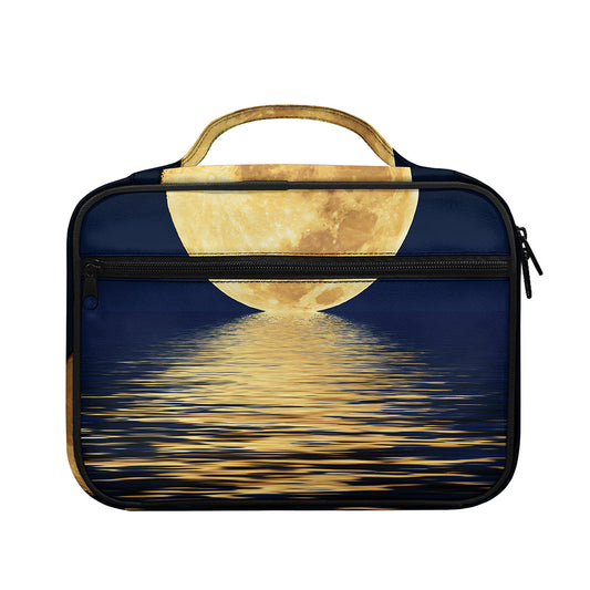 Moonlight On The Sea Print Briefcase Bible Bag
