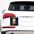 Moonlight On The Sea Print Car Sticker