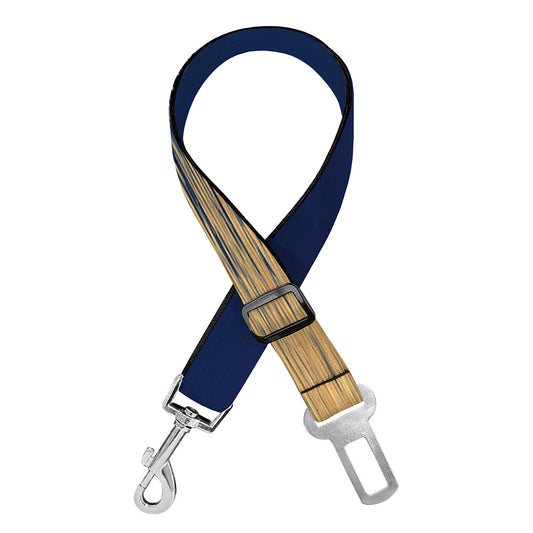 Moonlight On The Sea Print Dog Seat Belt