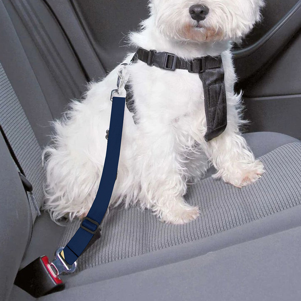 Moonlight On The Sea Print Dog Seat Belt