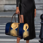 Moonlight On The Sea Print Duffle Bag