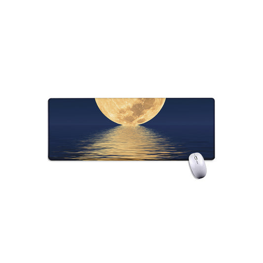 Moonlight On The Sea Print Extended Mouse Pad