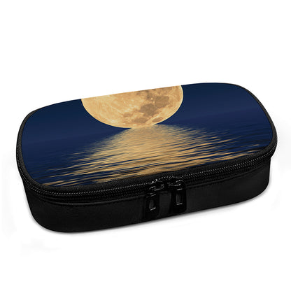 Moonlight On The Sea Print Insulin Cooler Travel Case