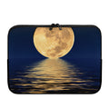 Moonlight On The Sea Print Laptop Sleeve