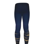 Moonlight On The Sea Print Men's leggings