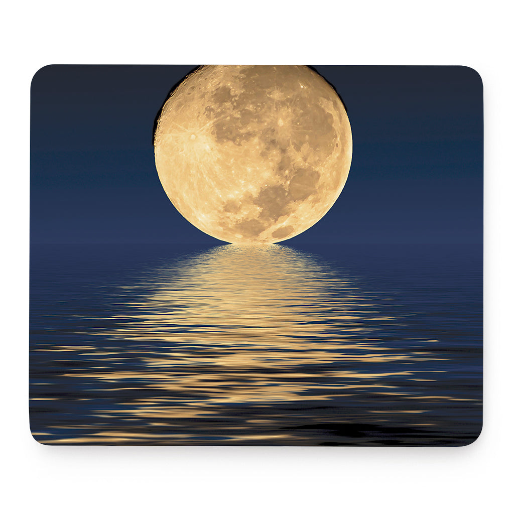 Moonlight On The Sea Print Mouse Pad