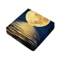 Moonlight On The Sea Print Outdoor Seat Cushion Cover