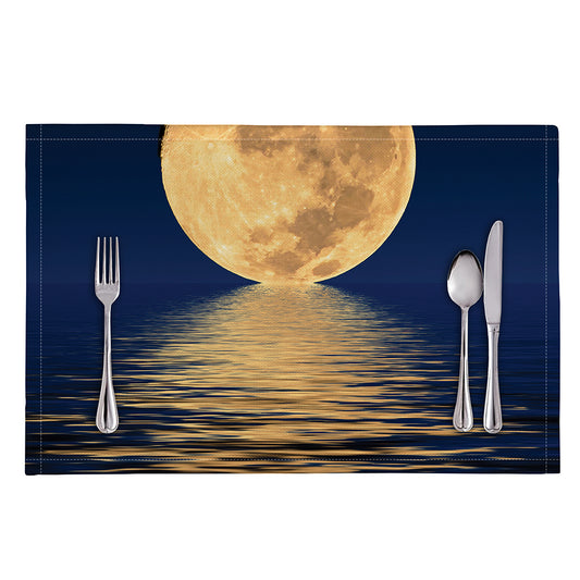 Moonlight On The Sea Print Placemat