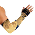 Moonlight On The Sea Print Sun Protection Arm Sleeves