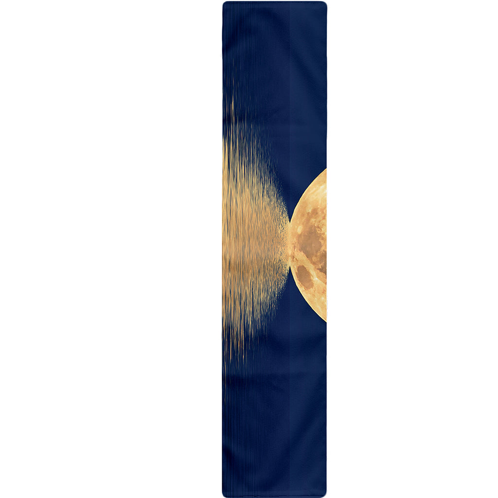 Moonlight On The Sea Print Table Runner