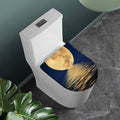 Moonlight On The Sea Print Toilet Lid Cover