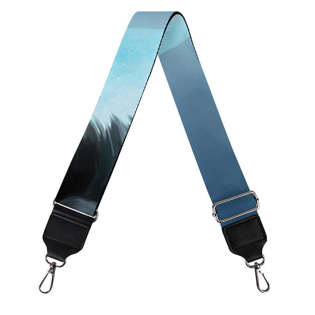 Moonlight Wolf Print Bag Strap