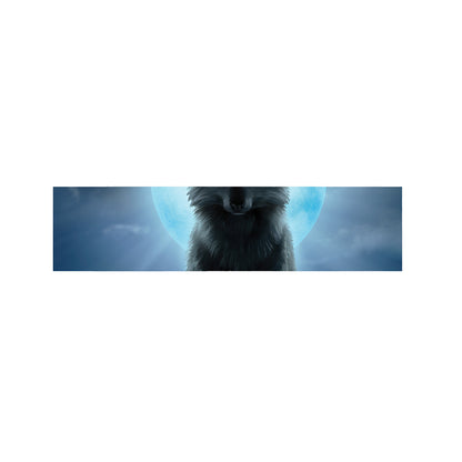 Moonlight Wolf Print Bed Runner