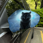 Moonlight Wolf Print Car Side Mirror Covers