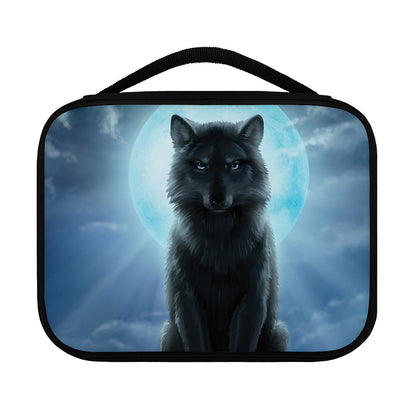 Moonlight Wolf Print Classic Bible Case