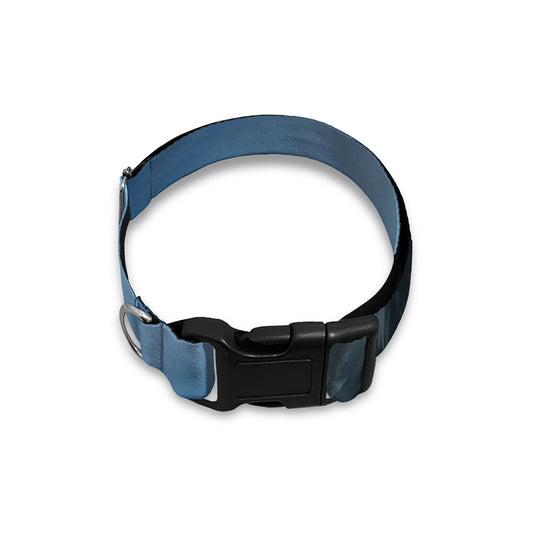 Moonlight Wolf Print Dog Collar