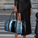 Moonlight Wolf Print Duffle Bag
