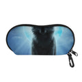 Moonlight Wolf Print Glasses Case