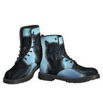 Moonlight Wolf Print Backpack