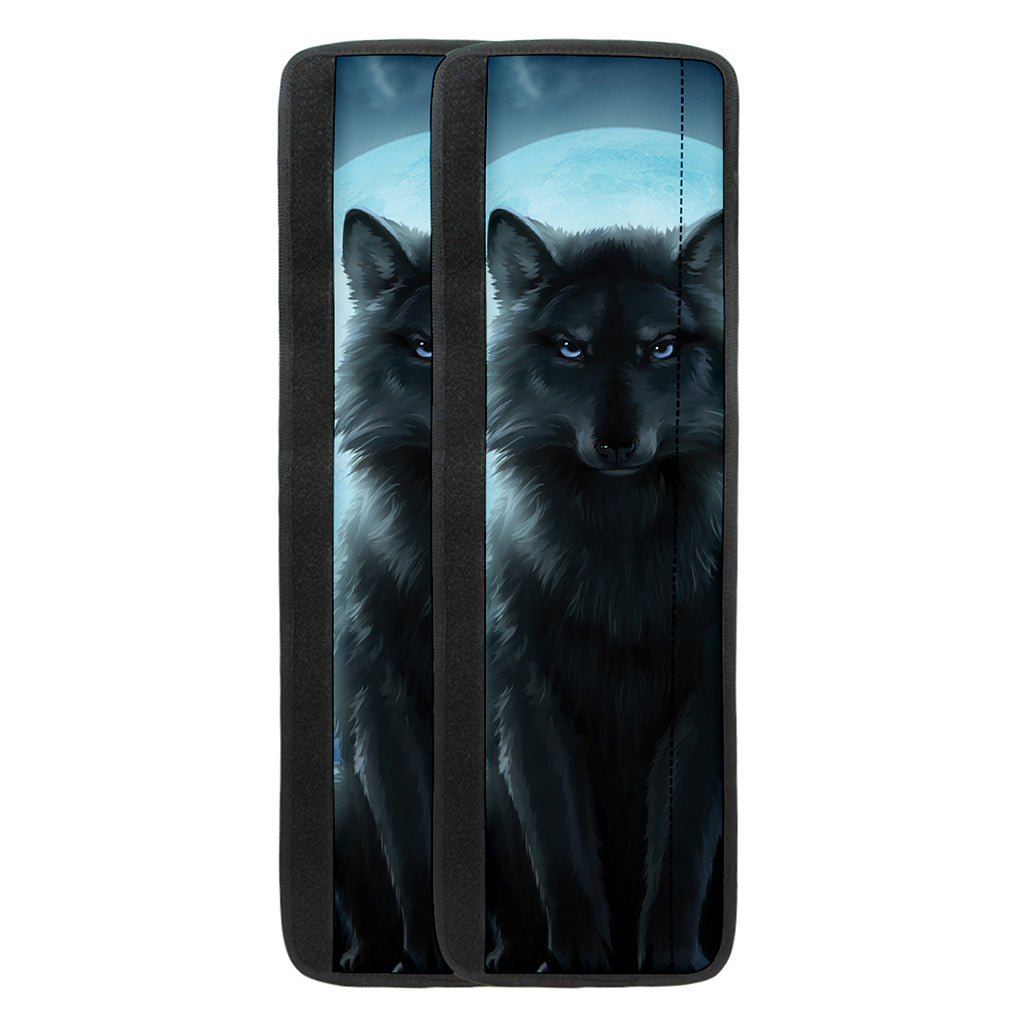 Moonlight Wolf Print Refrigerator Handle Covers
