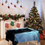 Moonlight Wolf Print Tablecloth