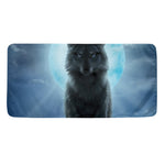 Moonlight Wolf Print Towel