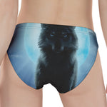 Moonlight Wolf Print Women's Panties