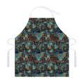Mosaic Patchwork Pattern Print Adjustable Apron