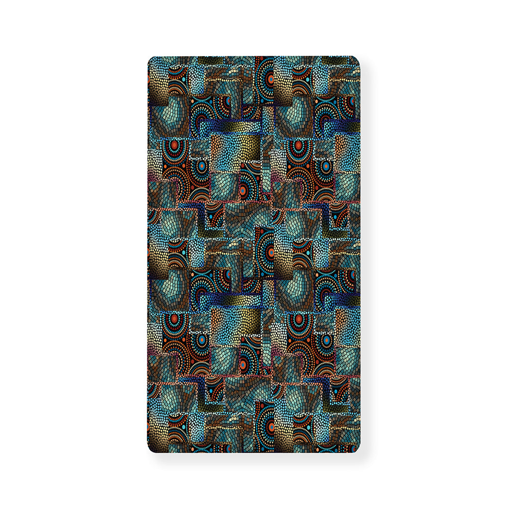Mosaic Patchwork Pattern Print Baby Crib Sheet