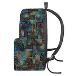 Mosaic Patchwork Pattern Print Backpack