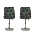 Mosaic Patchwork Pattern Print Bar Stool Covers