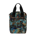 Mosaic Patchwork Pattern Print Bible Tote Bag