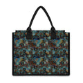 Mosaic Patchwork Pattern Print Canvas Tote Bag