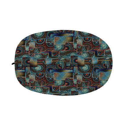 Mosaic Patchwork Pattern Print Car Side Mirror Covers