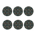 Mosaic Patchwork Pattern Print Coaster Set
