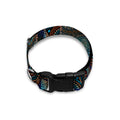 Mosaic Patchwork Pattern Print Dog Collar