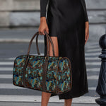 Mosaic Patchwork Pattern Print Duffle Bag