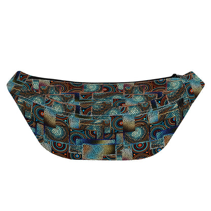 Mosaic Patchwork Pattern Print Fanny Pack