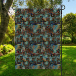Mosaic Patchwork Pattern Print Garden Flag